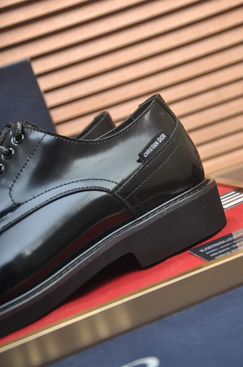 Men's shoes 💰680💶[Dior] (water-dyed cowhide lining) Dior original 1:1 high-quality factory, imported original materials, imported raw cowhide, water-dyed cowhide lining, original TPU outsole, code number: 39-44 (38.45 custom-made)